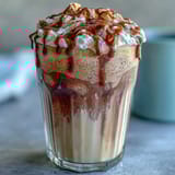 A creamy Vanilla Bean Frappuccino Protein Shake blended with real vanilla and ice for a refreshing, energizing treat.