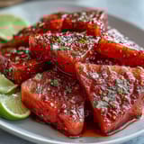 Watermelon Tajin Lime Slices