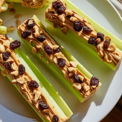 Peanut Butter Celery Sticks