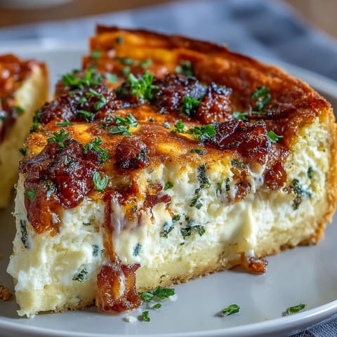 Spring Brunch Quiche with Leeks and Gruyere: A golden, savory tart filled with tender leeks, creamy Gruyere, and fresh herbs, baked to perfection.