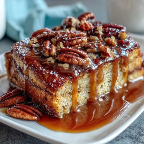 Easy Pancake Casserole Maple