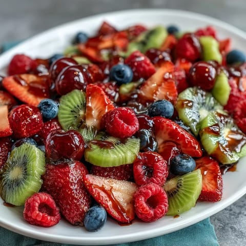 Spring Fruit Table Platter