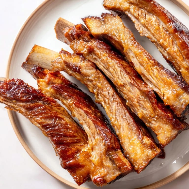 Imagine juicy Slow-Roasted Pork Shoulder with Cider Glaze, served with a side of creamy mashed potatoes.