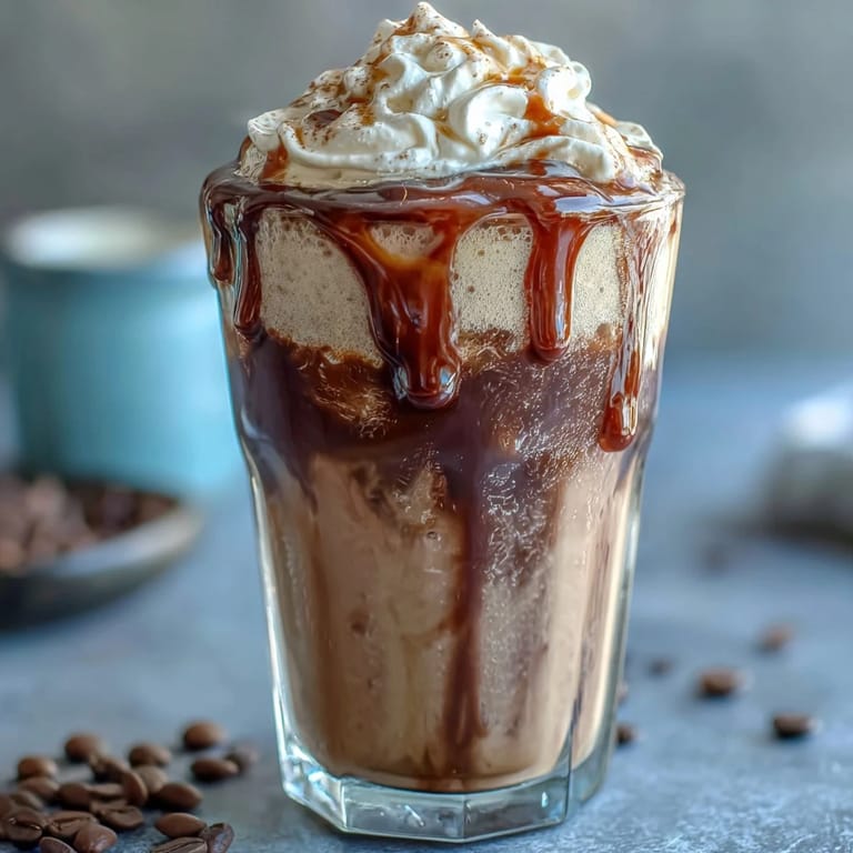 Vanilla Bean Frappuccino-inspired protein shake topped with whipped cream and cinnamon for a café-style indulgence.